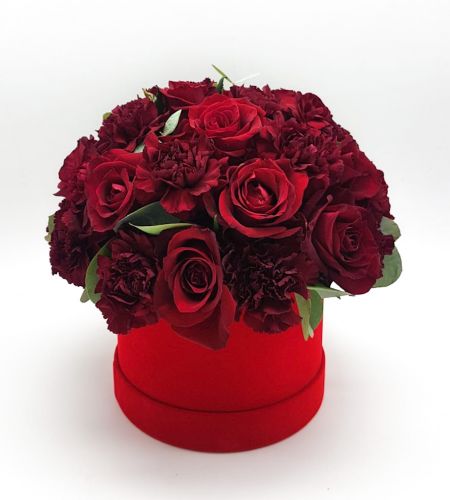 Box kwiatowy "Love You"