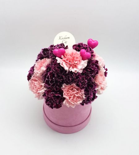 Box kwiatowy "Różowelove mini"