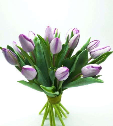 Bukiet "Fioletowe tulipany" mini