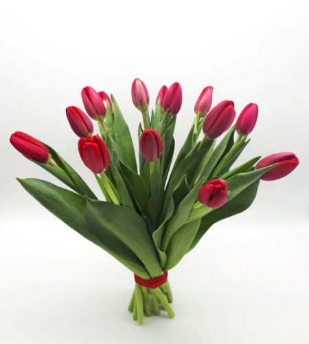 Bukiet "Czerwone tulipany" mini