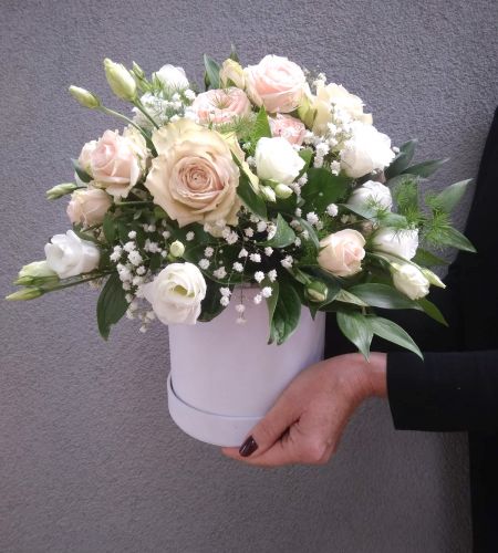 Box kwiatowy "Romantyczny"